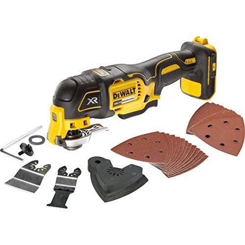 DeWalt DCS355N-XJ Oscillating Multi-Tool 18V Li-Ion Cordless Brushless Battery Powered: , LARGE